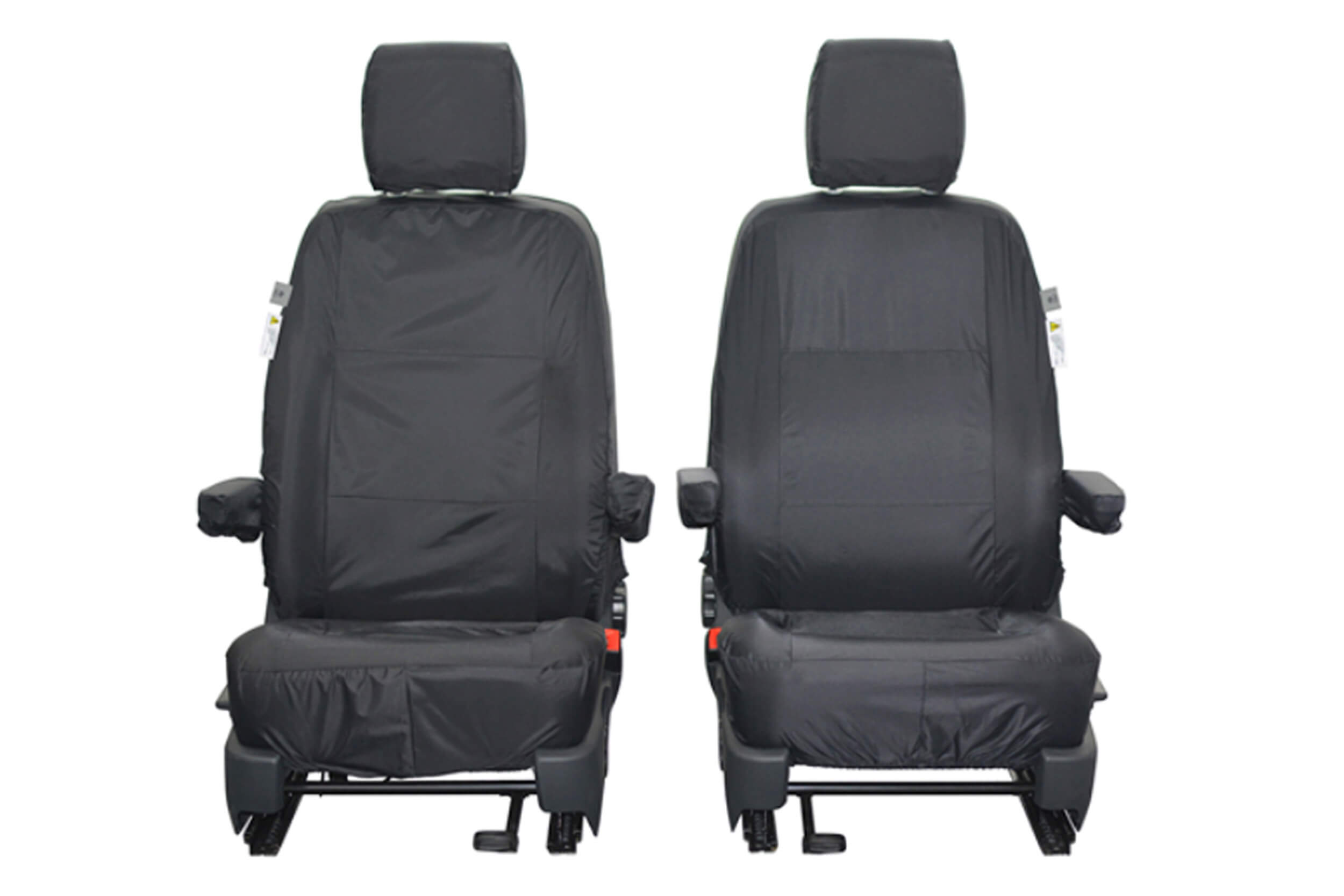 Seat Covers Seat Covers Set EV for VW T5 Transporter Fabric Dark Grey